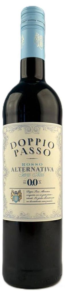 Doppio Passo Rosso Alternativa Alkoholfrei 0,0% Vol. 0,75L Produktbild 