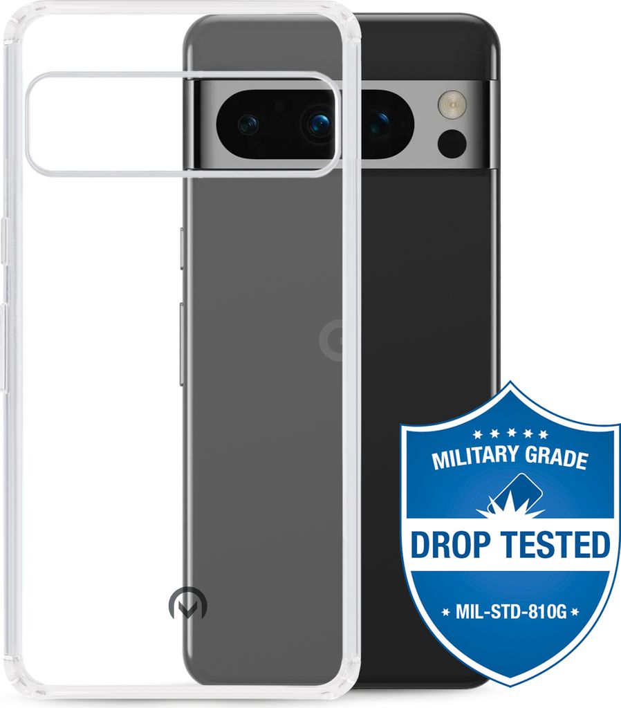 Mobilize Naked Protection Durchsichtig Google Pixel 8 Pro Hülle Hardcase Backcover Stoßfest - Transparent