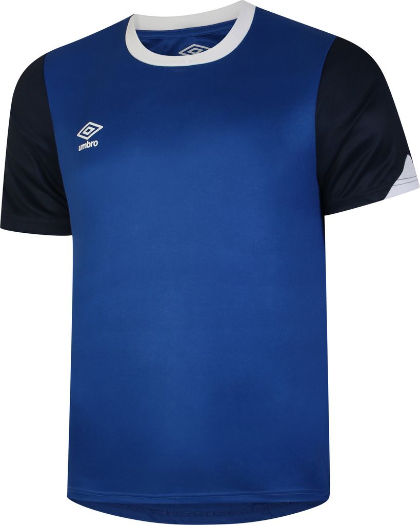 Umbro - Kinder Trikot "Total", Training UO1612 (140) (Königsblau/Dunkel-Marineblau/Weiß)
