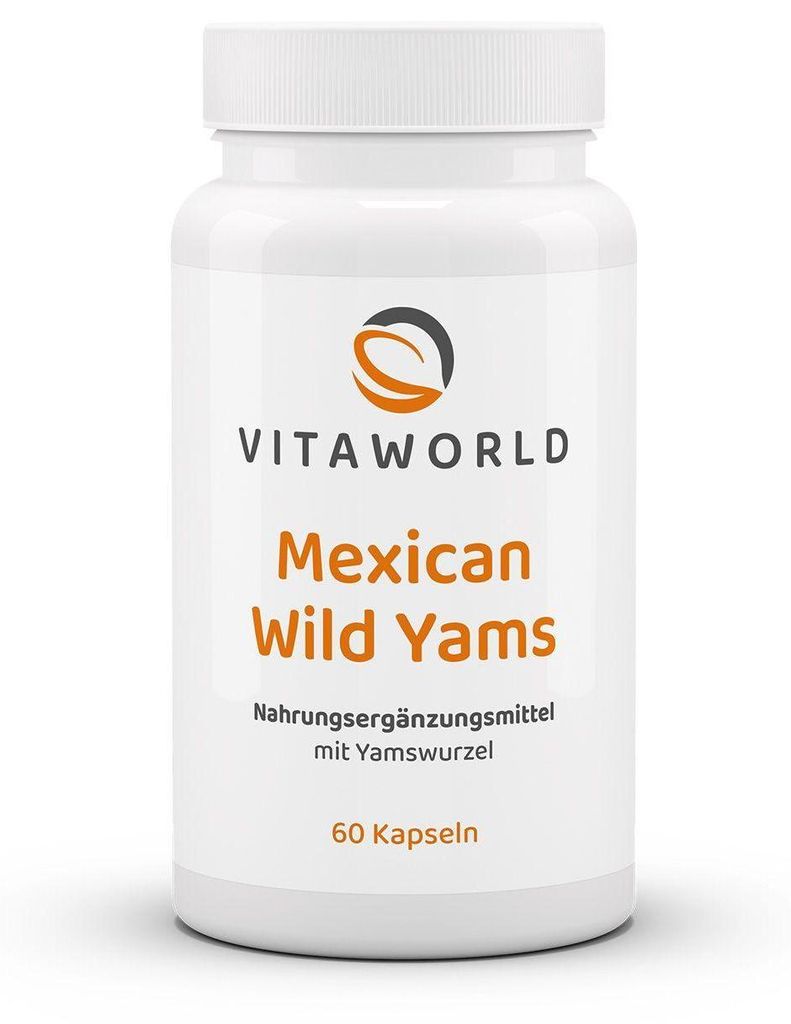 Vitaworld Mexican Wild Yams 500 mg | 60 Kapseln | 500 mg Produktbild 