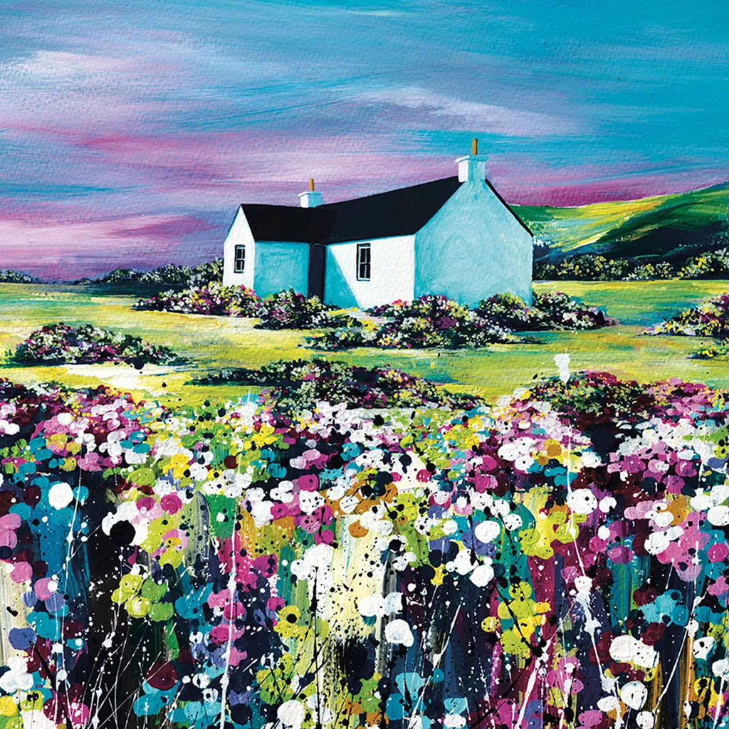 Avril Thomson Smith Nightfall PM5173 Impression sur toile encadrée 40x40