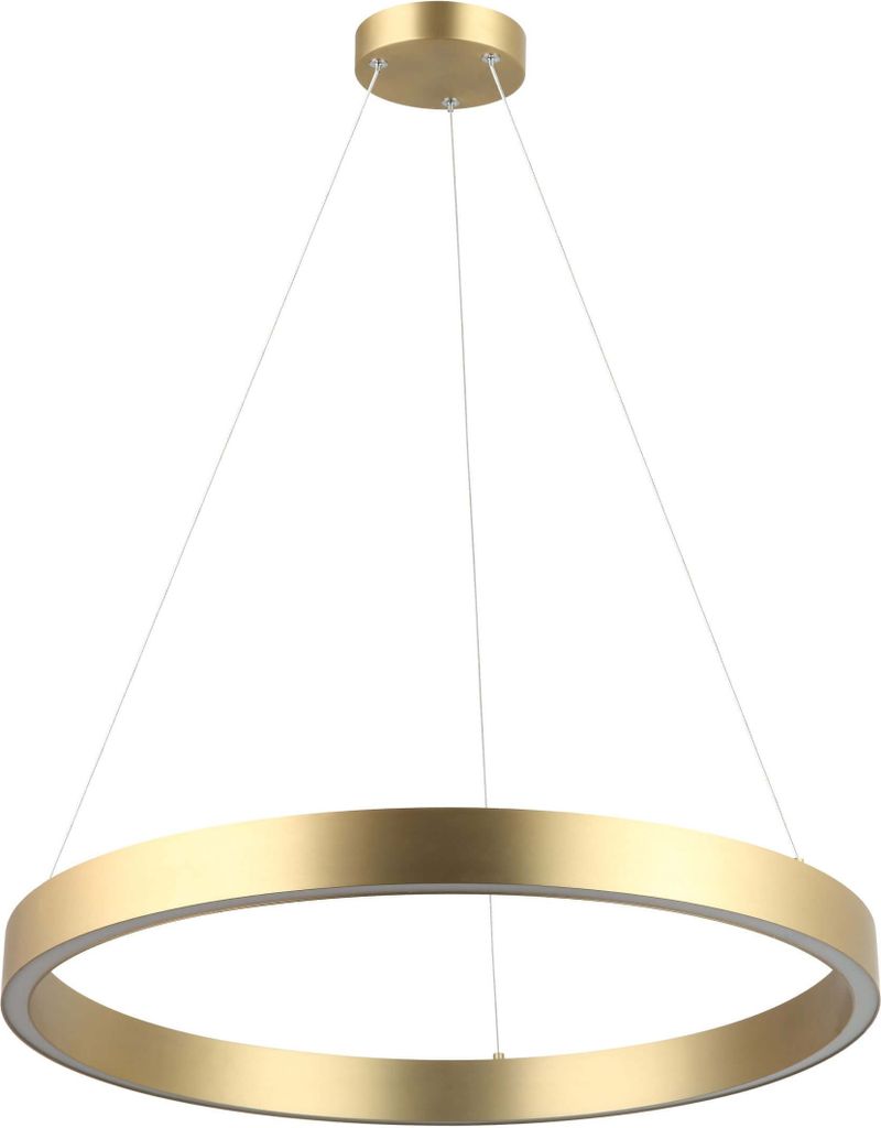 Lampa wisząca LED Midway złota 35W Ciepła biel 3850lm metal Zdjęcie produktu 