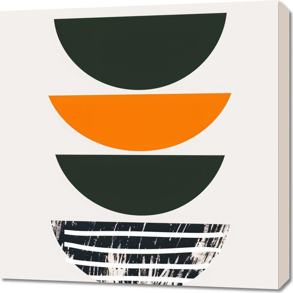 Bild 70x70cm Spiel der Texturen