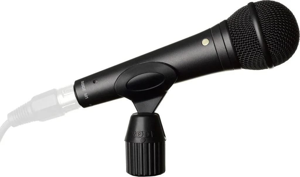 Microphone dynamique Røde M1 noir avec directivité cardioïde XLR