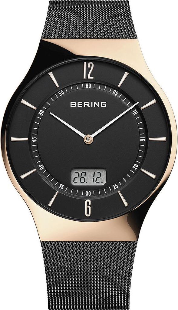Bering 51640-166 Slim Funkuhr Herrenuhr 40mm 5ATM Produktbild 