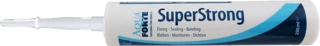 Aquaforte Teichkleber 1 x 290 ml Super Strong transparent MS Polymer Teich Filter Kleber