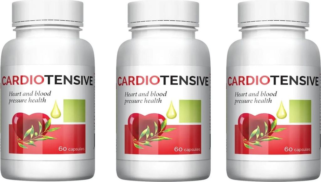 3x Cardiotensiv - 30 Kapseln Produktbild 