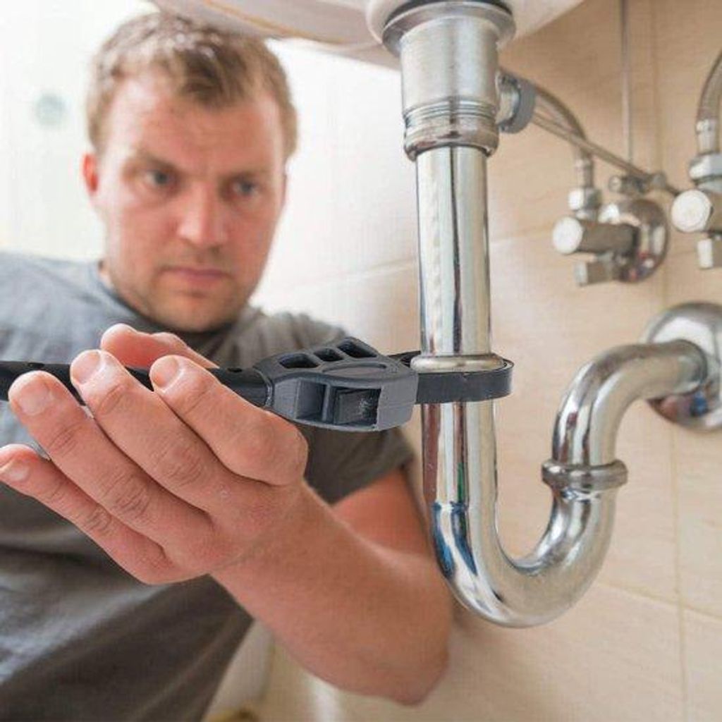 Riemsleutel 500 mm rubberen deksel Vastdraaien Installatie gereedschap