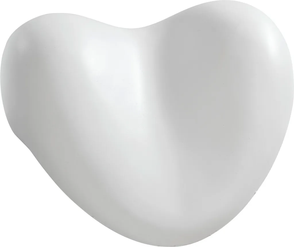 Soutien baignoire moelleux en forme de cœur WENKO pour nuque et tête