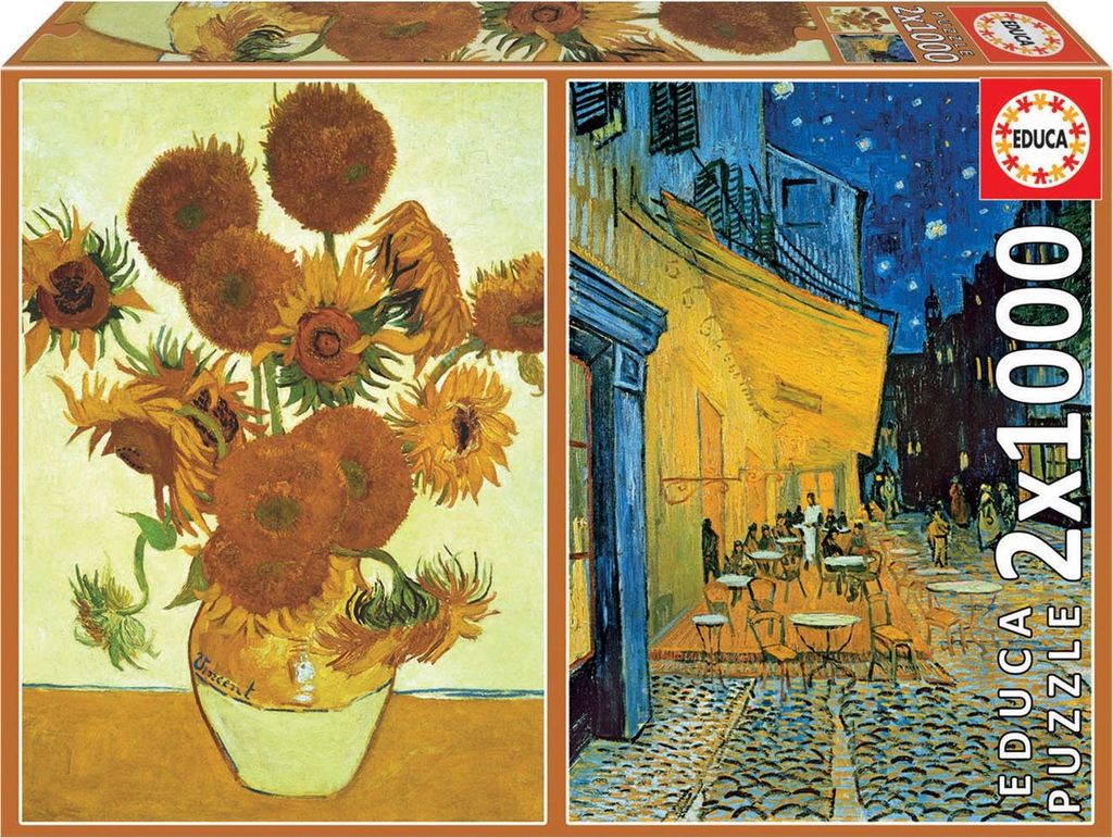 Educa Puzzle - Art Collection Van Gogh 2 x 1000 Teile