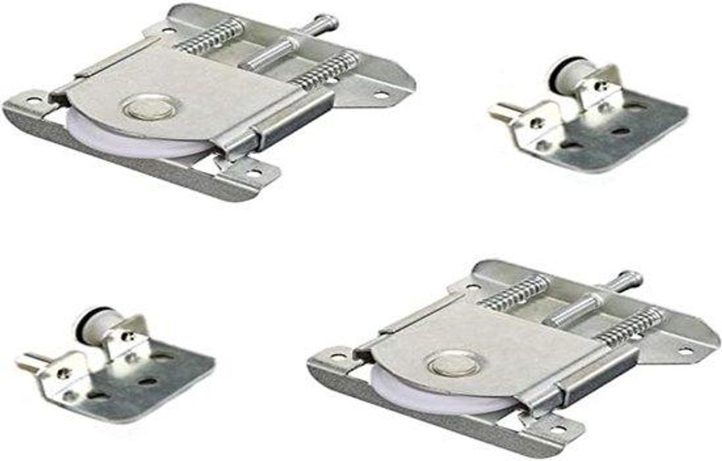 2 Stück Schubladenrollen, Räder für Möbel, Räder, Nylon-Rollen, Schubladen für Möbel, Ersatz für Türaccessoires