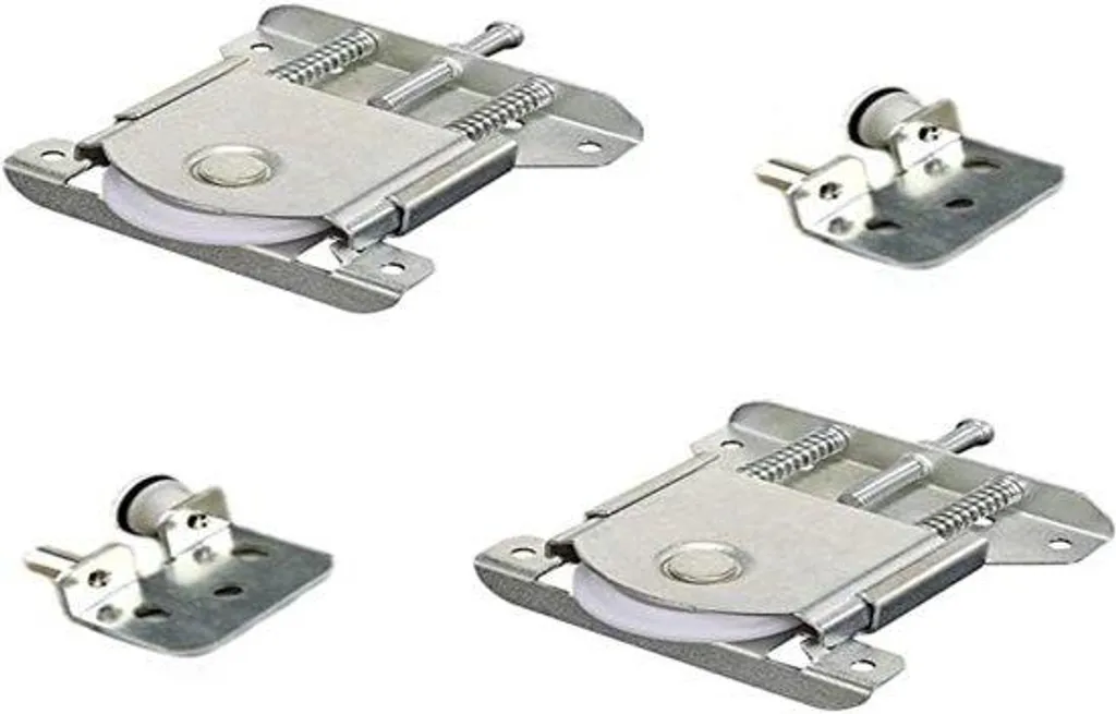 Roulettes pour Meubles et Tiroirs en Nylon - Guide de Glissement 2pcs