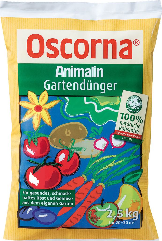 Oscorna Animalin Gartendünger 2,5 kg Produktbild 