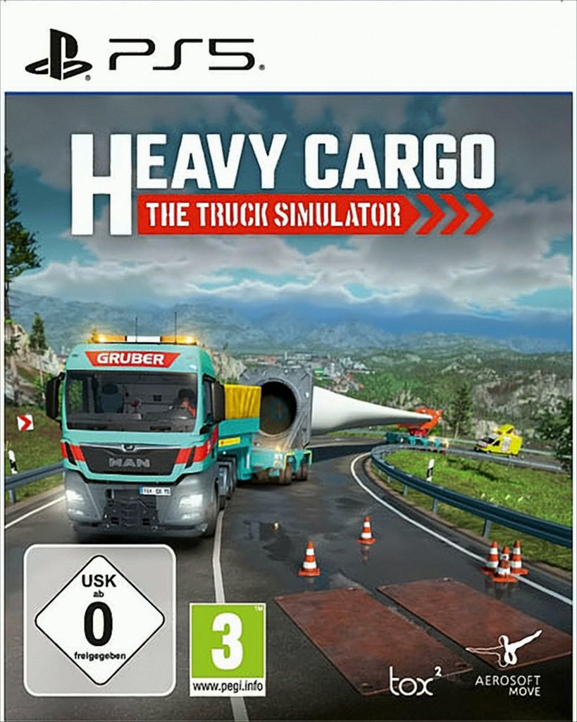 Heavy Cargo - De Truck Simulator (PlayStation PS5) Productafbeelding 