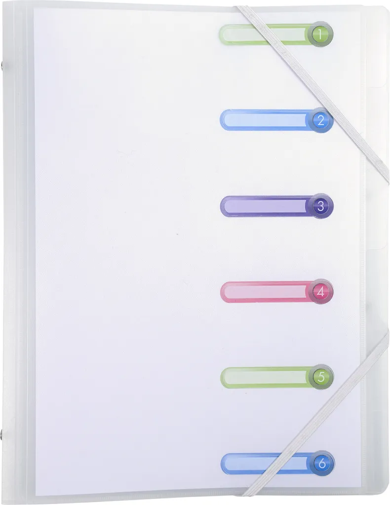 Ne perdez plus vos papiers avec le Trieur A4 6 Compartiments Chromaline