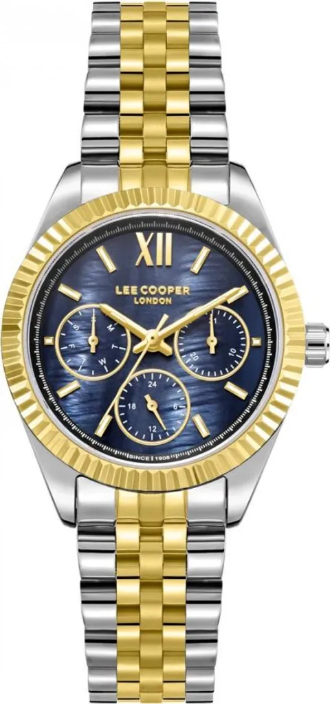 Montre Bracelet Femme Dorée Lee Cooper - Accessoire Fashion Chic en Or
