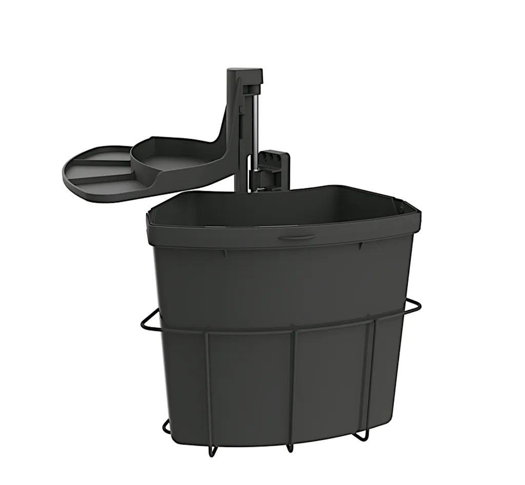 Trieur de déchets rotatif 18 Litres robuste pour meuble bas de 40cm