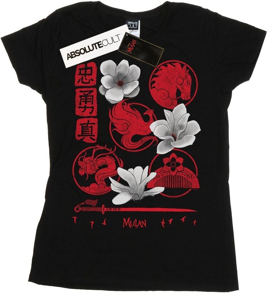 Disney - T-Shirt für Damen BI30699 (XXL) (Schwarz)