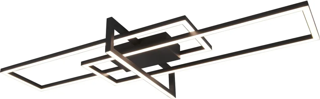 Plafoniera di Design Salinas Trio Lighting Nera - Esclusiva LED