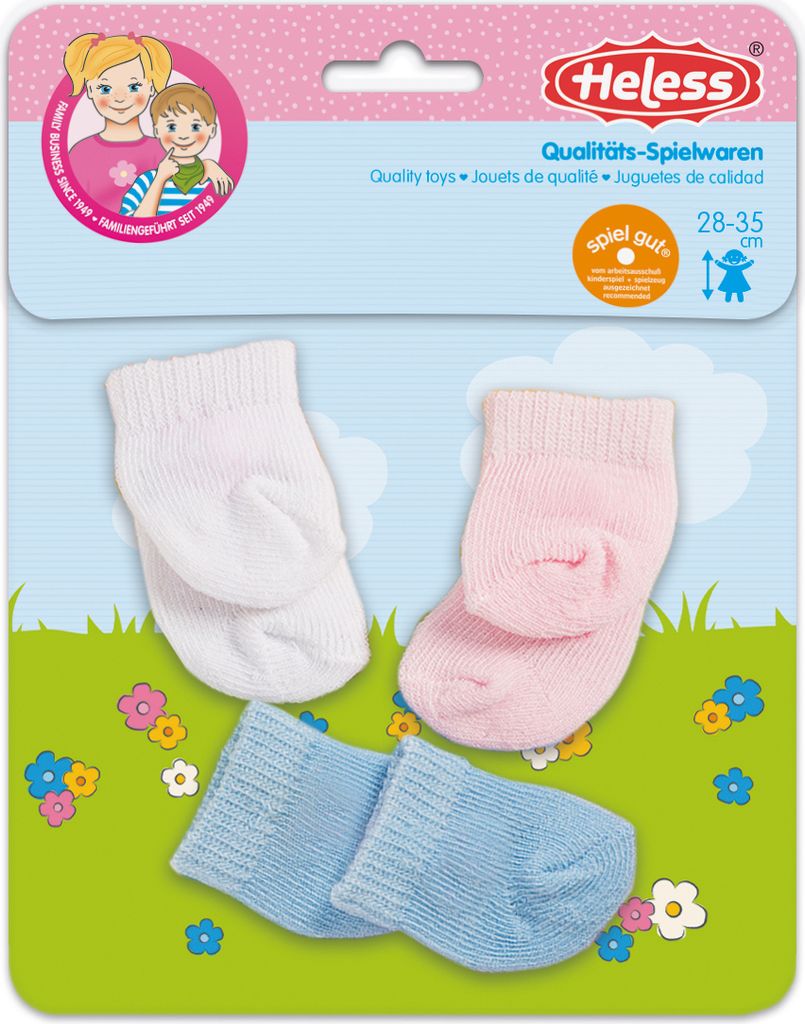 Heless 773, Puppensocken, 3 Jahr(e) Produktbild 