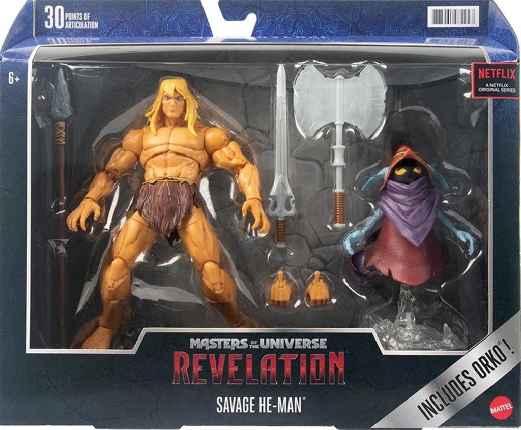 Mattel - Masters Of The Universe Revelation Savage He-Man Zdjęcie produktu 