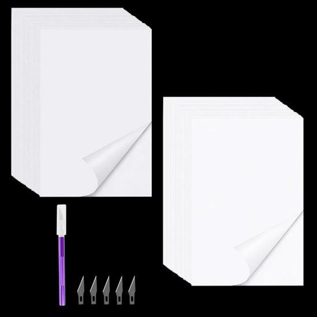 Accessoire peinture diamant : papier transfert pour protection de toile 10x15