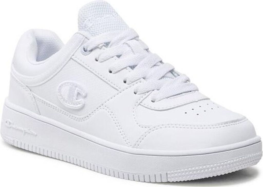 Champion RD18 Low GS Sportschuhe Kinder Sneaker sportlicher Schnürer Weiß Freizeit, Schuhgröße:EUR 40 | US 7Y