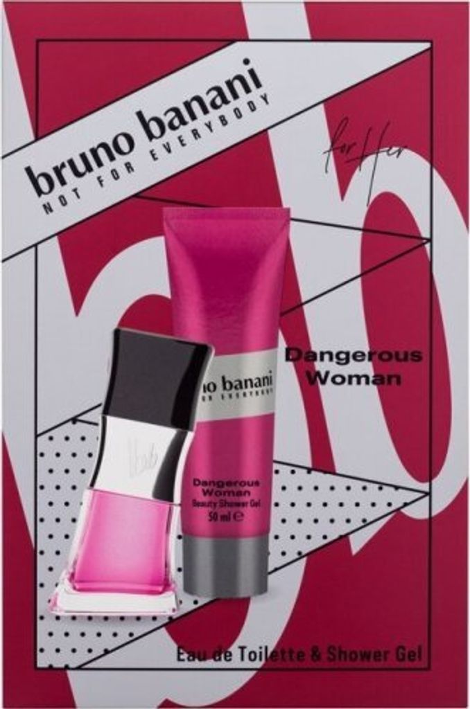 Bruno Banani Dangerous Woman Eau de Toilette 30ml + Shower Gel 50ml Gift Set