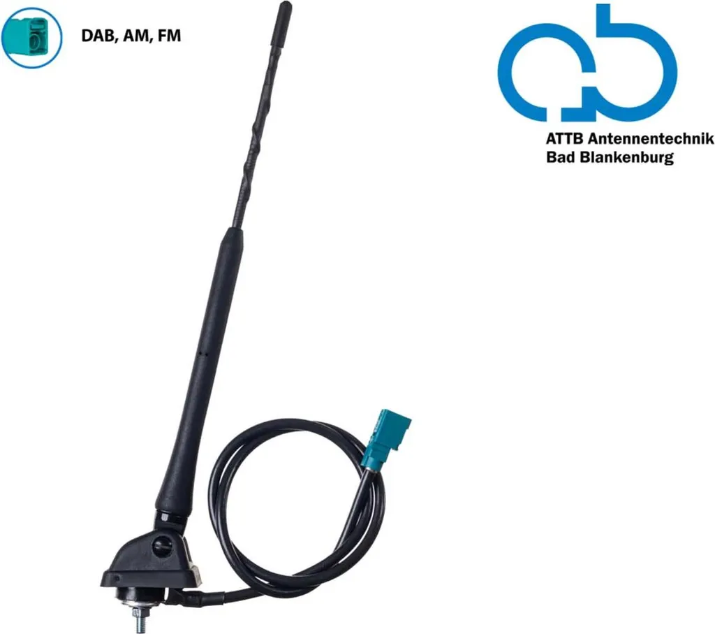 Antenna Tetto Auto Viaggi e Vacanze | Inclinabile DAB+ Ready Passiva