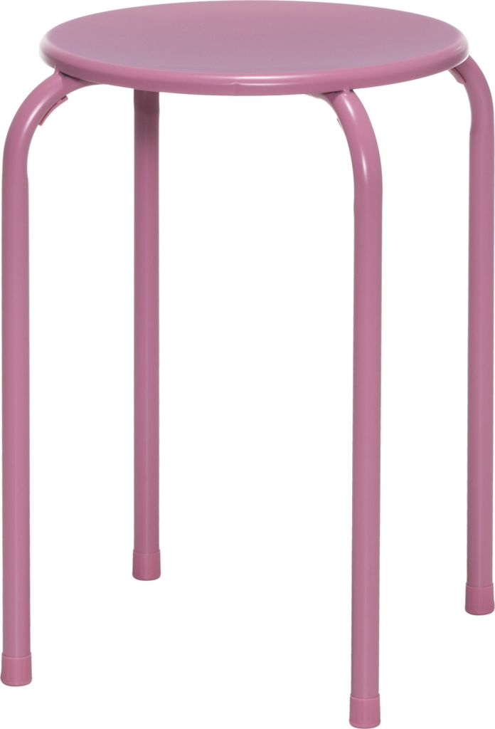Metalowy taboret, Ø 30 cm Zdjęcie produktu 