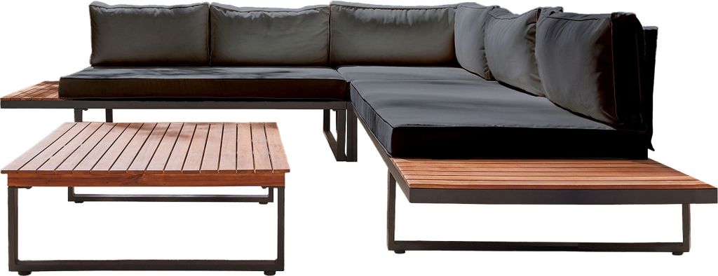 Best Mobilier Yulara - salon de jardin en bois et métal - 5 Image du produit 