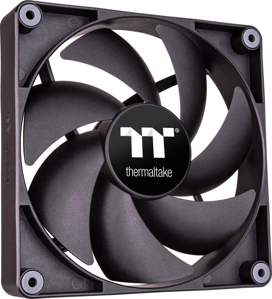 Thermaltake CT140 PC Cooling Fan | 2 Pack, Schwarz