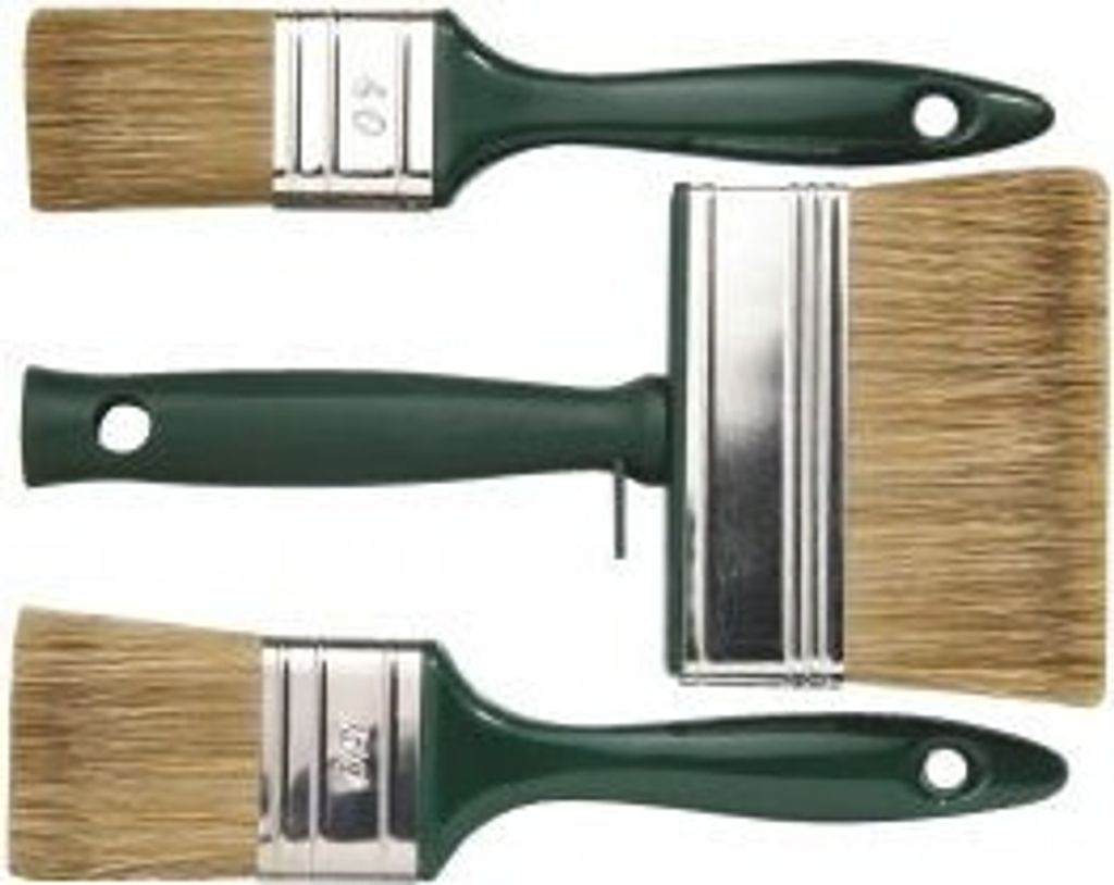 Holzschutz-Streichset, 3tlg. 3 tlg.  VE=50 St Produktbild 