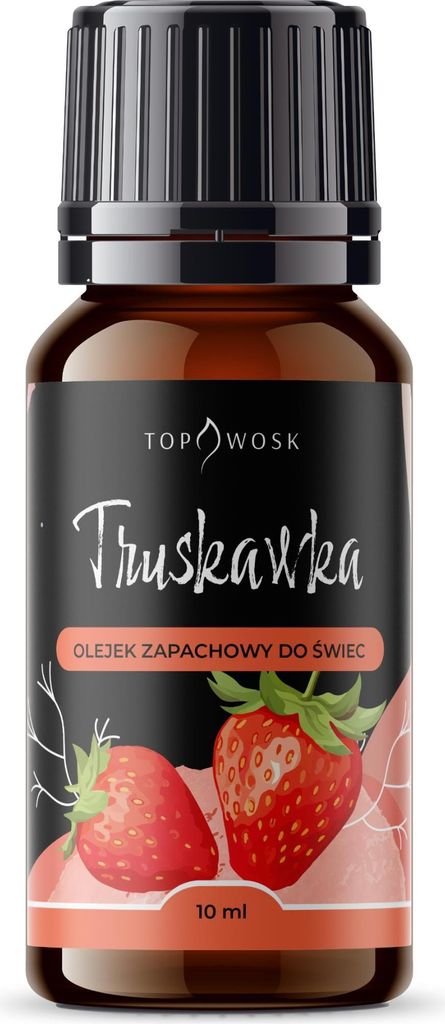 Duftöl Kirsche Erdbeere Süße Vanille 10 ml für Kerzen & DIY-Produkte, alle Naturwachse