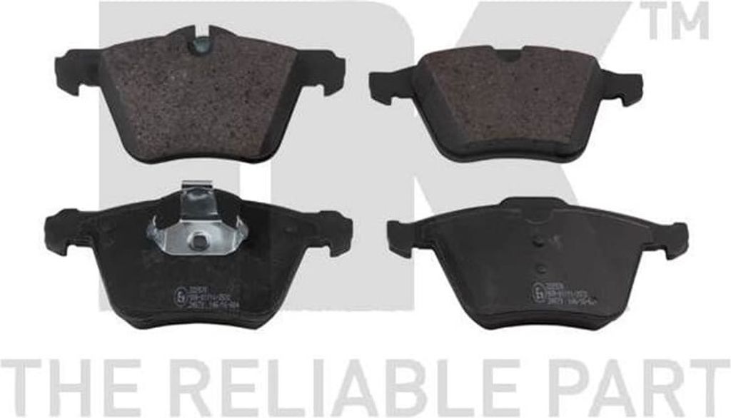 NK Bremsbeläge Satz Vorne Bremsklötze für FORD S-MAX (WA6) 222570