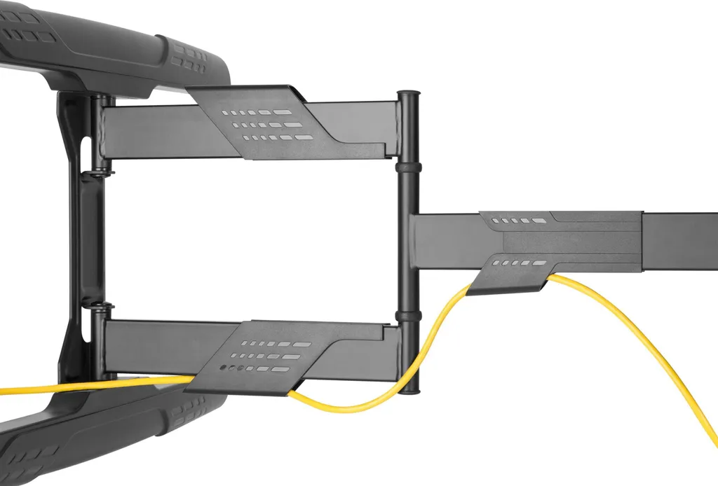 Support TV articulé AlzaErgo M440B ultra mince pour écran 32 à 55 pouces