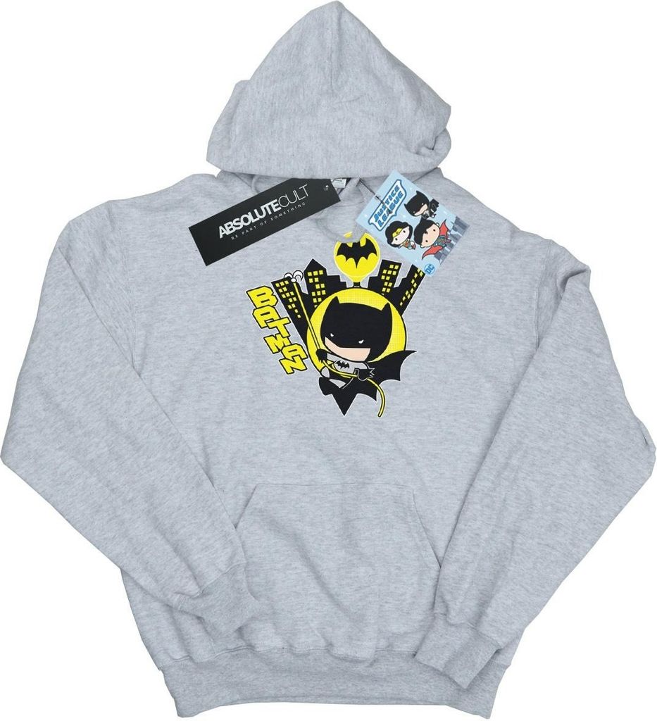 DC Comics - Kapuzenpullover für Jungen BI4547 (116) (Grau)