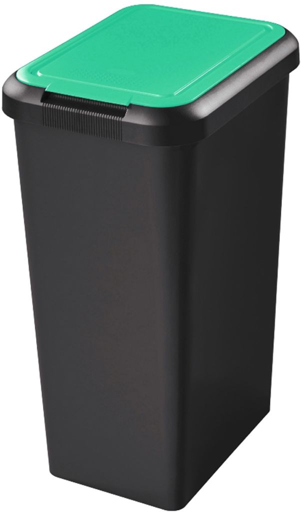 CEP Mülltrennungsbehälter Touch & Lift 45 Liter grün Produktbild 