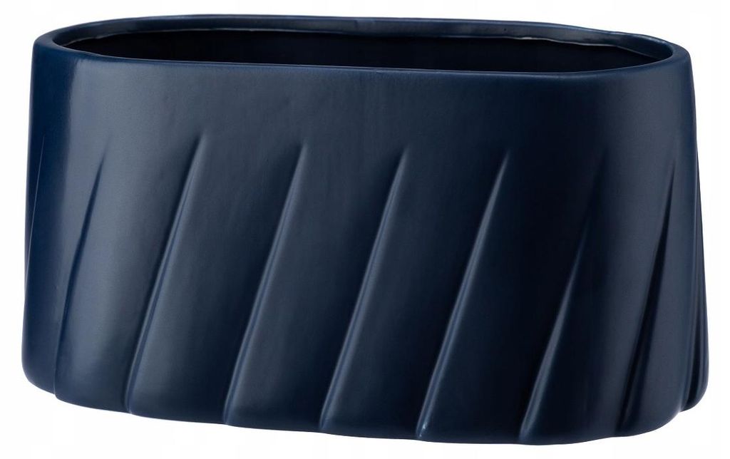 Galicja Keramiktopf Blau 24,5 cm Moderner Stil Produktbild 