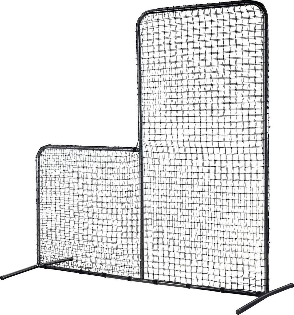 L Screen Baseball for Batting Cage, 7x7 ft Baseball Softball Safety Screen, Body Protector Portable Batting Screen with Carry Bag & Ground Stakes, ...