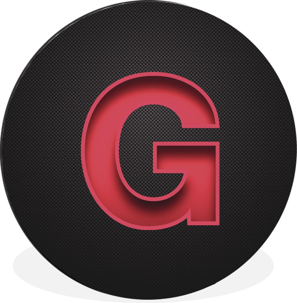 MuchoWow - Mauerkreis - Wandbilder - Runde Bild - Bild aus Aluminium - Schlafzimmer - Wohnzimmerdekoration - Wand Dekoration