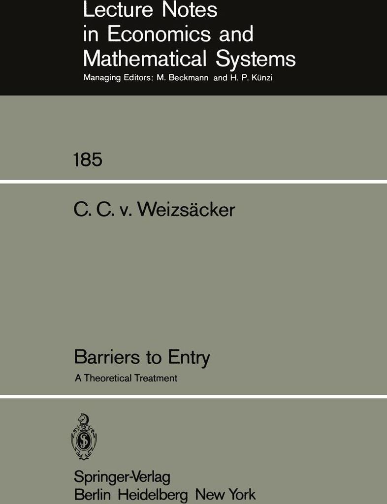Barriers to Entry