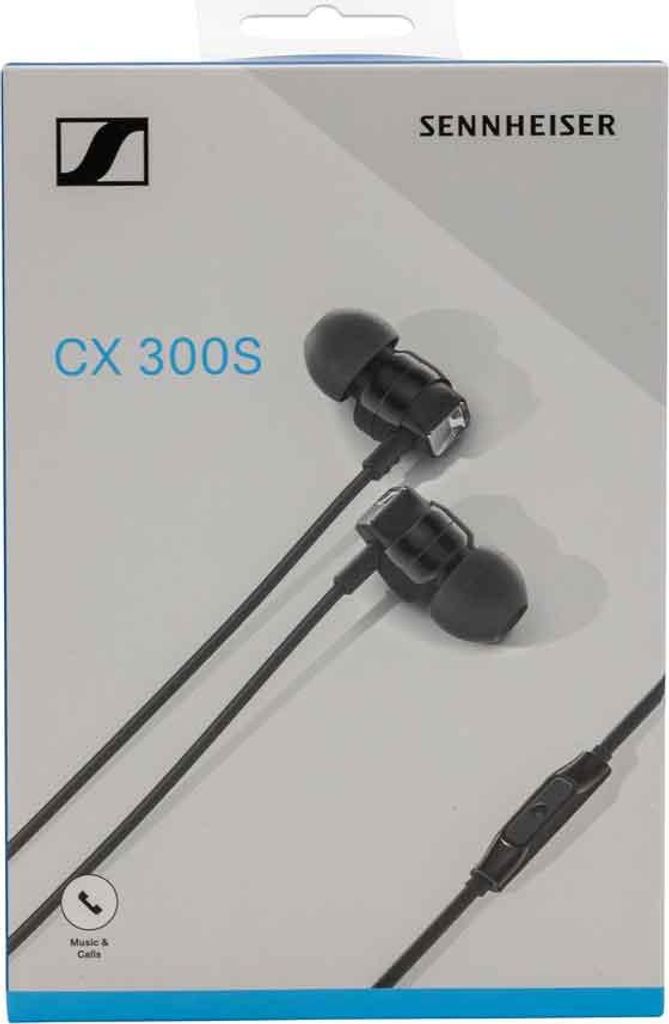 Sennheiser CX 300S, oordopjes met kabel, zwart Productafbeelding 
