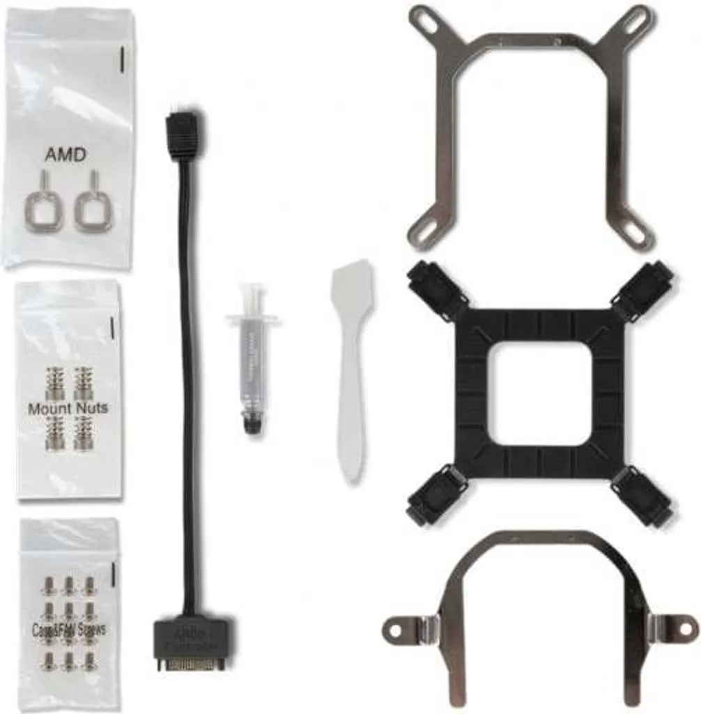 Kit de refroidissement liquide Nox Hummer M-360 Noir - Watercooling ARGB
