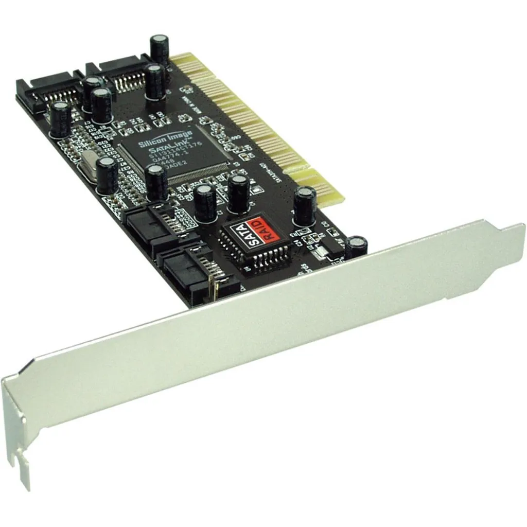 InLine 76698 Controller SATA PCI - Espansione 4 Porte per Workstation