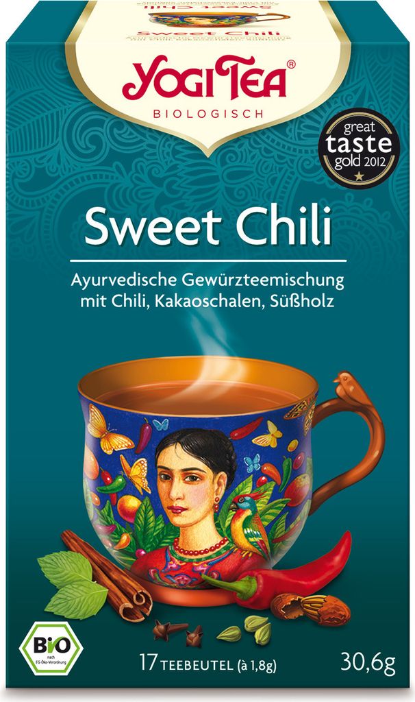 Yogi Tea Sweet Chili  Filterbeutel 17X1.8 g Produktbild 