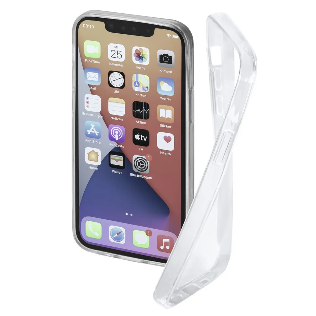 Custodia Hama Crystal Clear iPhone 13 Pro Max - TPU Flessibile Sottile