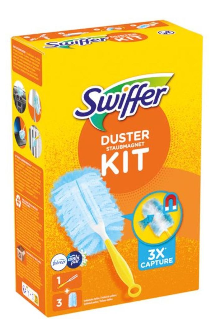 Swiffer-Starter-Set mit 3 Tüchern und Febreze Produktbild 