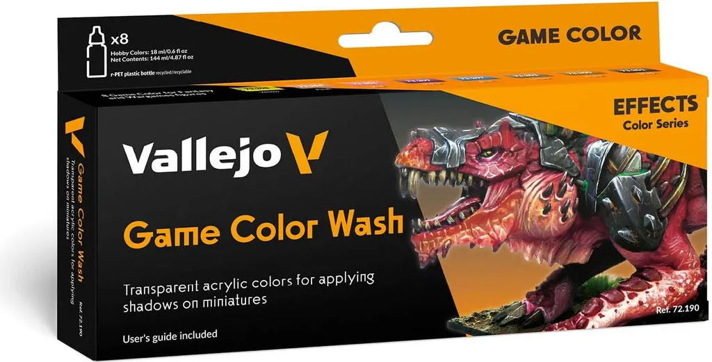 Vallejo New Game Color Set Lavados : finissez vos ombrages sans auréoles