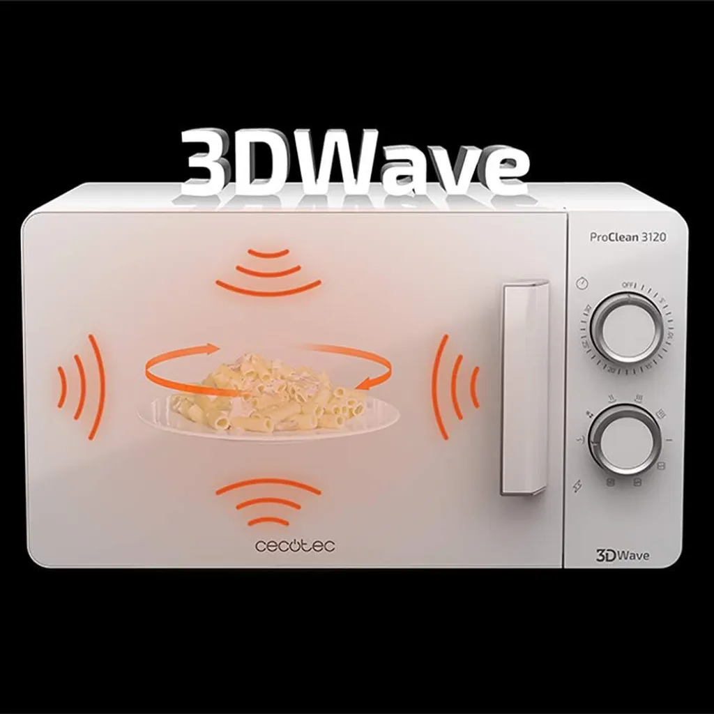 Microonde Professionale 700W Grill 800W | Tecnologia 3D Wave 20L - 5